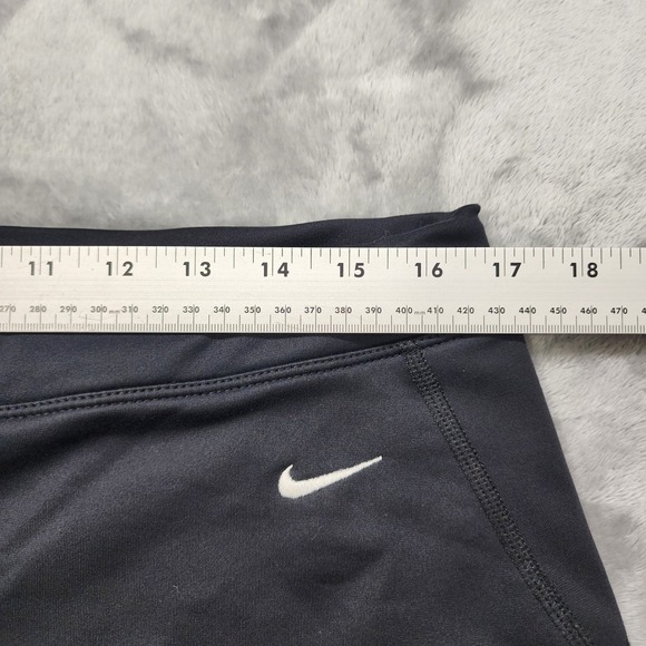 Nike Pants Womens L Black Dri-Fit Straight Leg Yoga Lined Workout Athletic Gym - Picture 9 of 14
